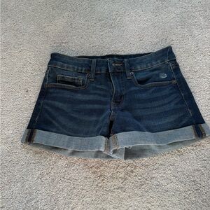 Aeropostale Dark Blue Jean Shorts Size 0